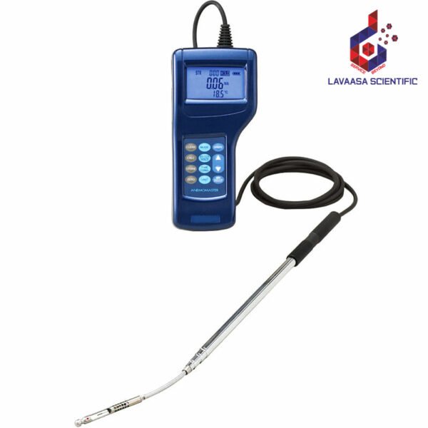 Anemomaster Professional HVAC Anemometer by Kanomax – High-precision tool for measuring airflow and wind speed in HVAC systems and industrial applications.