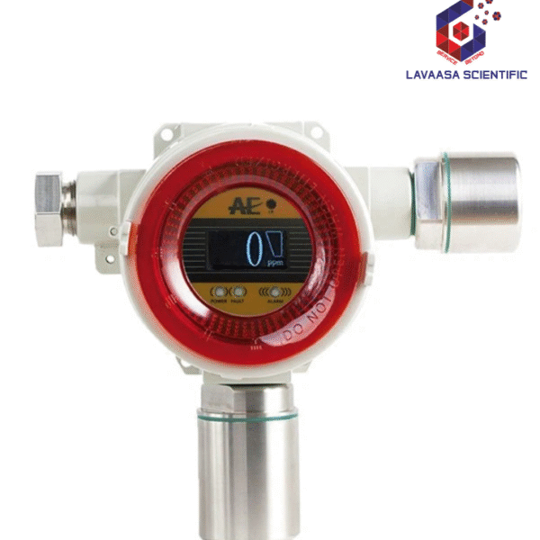 Fixed O2, H2S, CO, CO2 Gas Detector by AIYI – Advanced gas detector for continuous monitoring of oxygen (O2), hydrogen sulfide (H2S), carbon monoxide (CO), and carbon dioxide (CO2) levels.