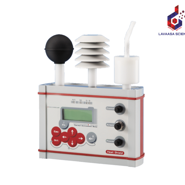 Heat Stress Monitor by Sensidyne – Portable device for monitoring environmental conditions and assessing heat stress risk in industrial and outdoor environments.