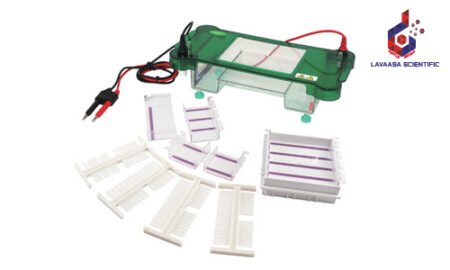 Horizontal Electrophoresis System by Junyi – Reliable tool for gel electrophoresis in DNA, RNA, and protein analysis.