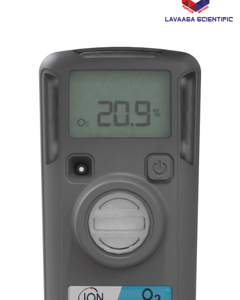 O2 Single Gas Detector by Ion Science – Portable device for detecting oxygen (O2) levels in industrial and hazardous environments.