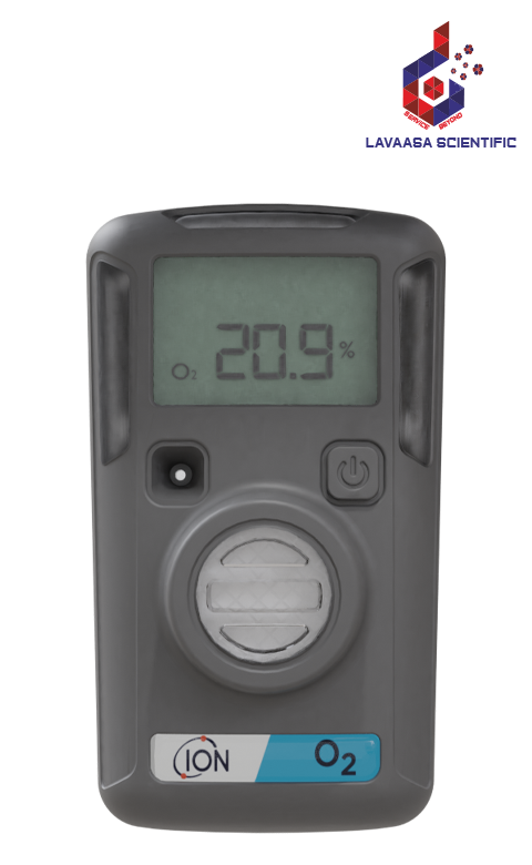 O2 Single Gas Detector by Ion Science – Portable device for detecting oxygen (O2) levels in industrial and hazardous environments.