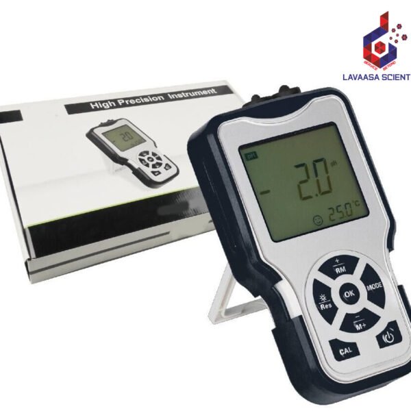 Portable Conductivity & DO Meter – Compact device for on-the-go measurement of conductivity and dissolved oxygen in liquids.