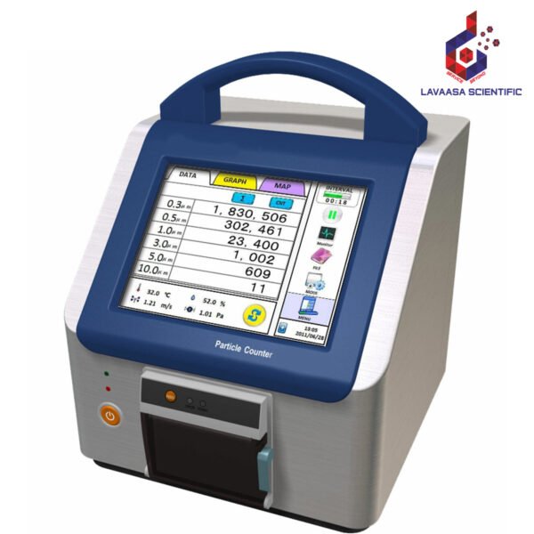 Handheld Particle Counter – Portable device for detecting and counting airborne particles in real-time to ensure air quality control.