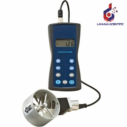 Rotating Vane Anemometer by Kanomax – Accurate device for measuring wind speed and airflow in various environmental conditions.