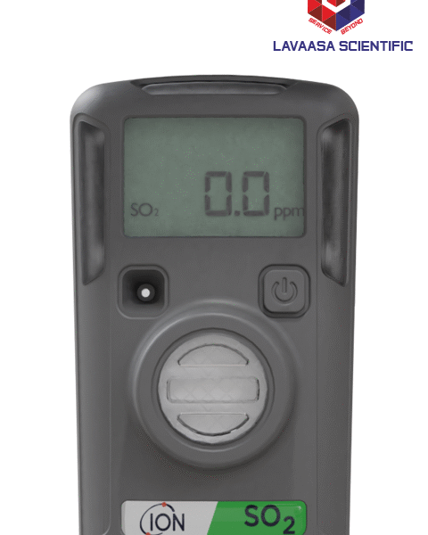 SO2 Single Gas Detector by Ion Science – Portable device for detecting sulfur dioxide (SO2) gas in industrial and hazardous environments.