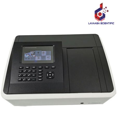 Visible Spectrophotometer for precise light absorption measurement in laboratory applications.